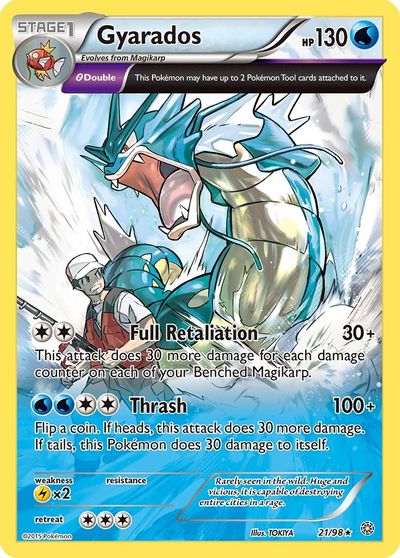 Gyarados [Reverse Holo] #21
