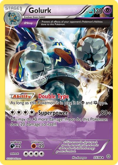 Golurk [Reverse Holo] #35