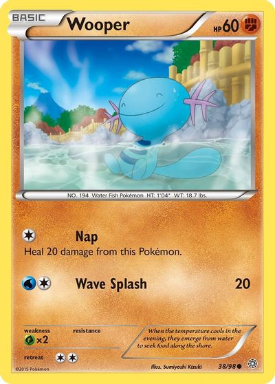 Wooper [Reverse Holo] #38