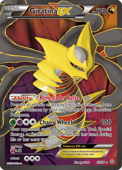 Giratina Ex 93 Full Art Xy Ancient Origins Pokemon Tcgplayer Com