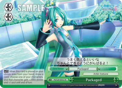Packaged Hatsune Miku Project Diva F 2nd Weiss Schwarz Tcgplayer Com