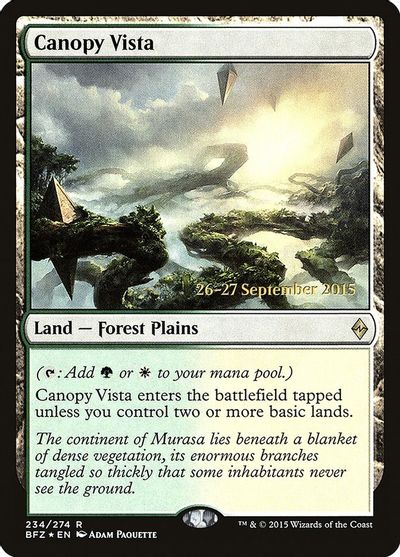 Canopy Vista Prerelease Cards Magic The Gathering Tcgplayer Com