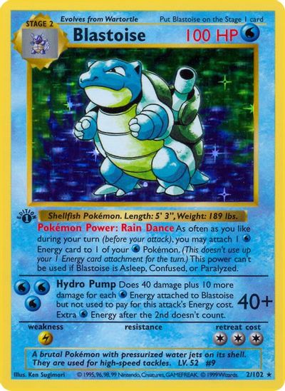 Blastoise [Shadowless] #2