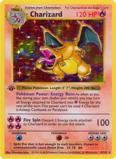 Charizard [Shadowless] #4
