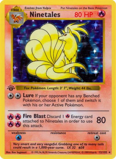 Ninetales [Shadowless] #12