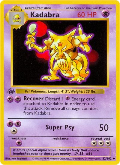 Kadabra [Shadowless] #32