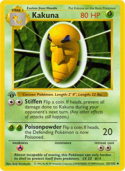 Kakuna [1st Edition] #33