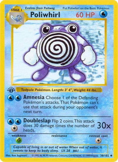 Poliwhirl [1st Edition] #38