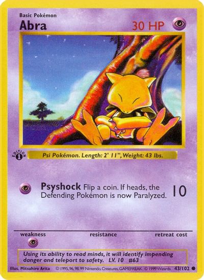 Abra [1st Edition] #43