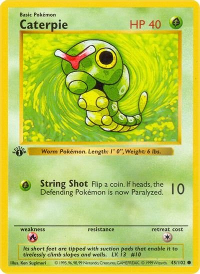 Caterpie [1st Edition] #45