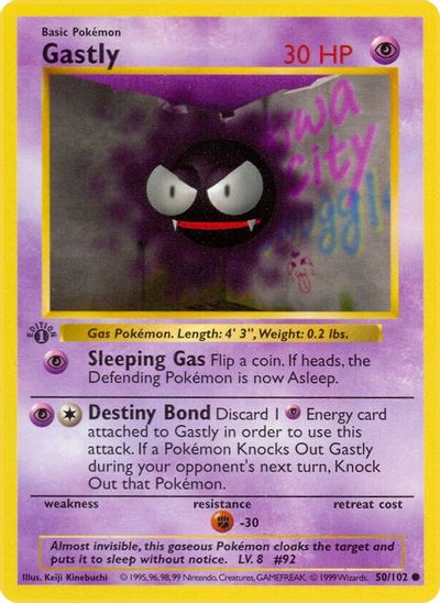 Gastly [1st Edition] #50