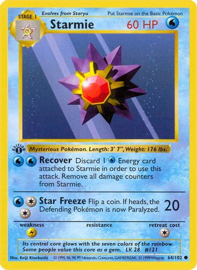 Starmie [1st Edition] #64