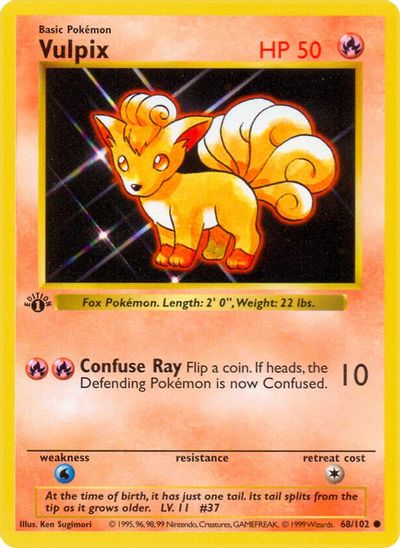 Vulpix [1st Edition] #68