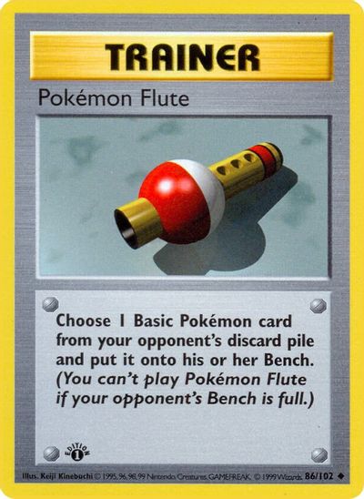 Pokemon Flute [1st Edition] #86