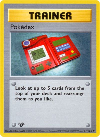 Pokedex [1st Edition] #87