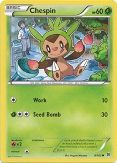 Chespin [Reverse Holo] #8