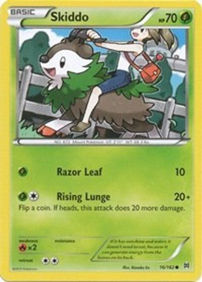 Skiddo [Reverse Holo] #16