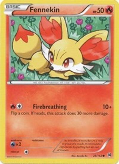 Fennekin [Reverse Holo] #25