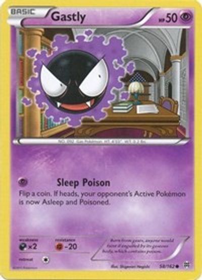 Gastly [Reverse Holo] #58