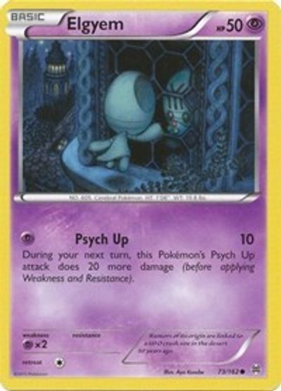 Elgyem [Reverse Holo] #73