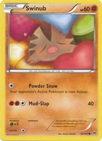 Swinub [Reverse Holo] #80