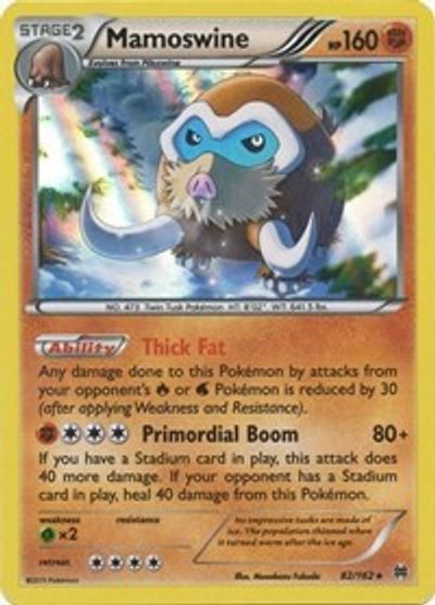 Mamoswine [Holo] #82