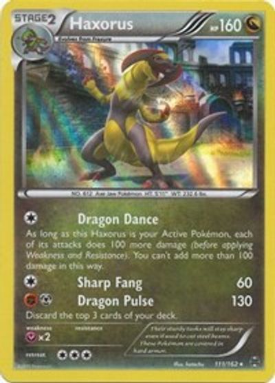 Haxorus [Reverse Holo] #111