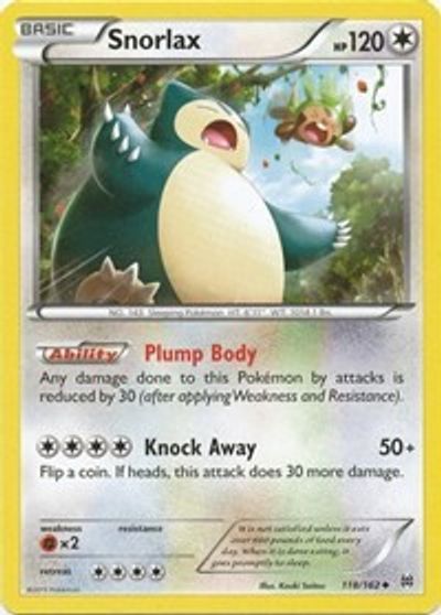 Snorlax [Reverse Holo] #118