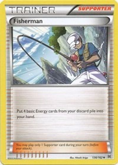 Fisherman [Reverse Holo] #136