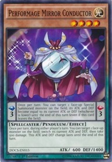 Performage Mirror Conductor Dimension Of Chaos Yugioh Tcgplayer Com