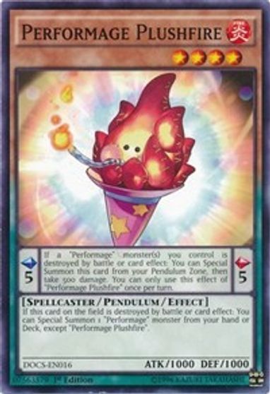 Performage Plushfire Dimension Of Chaos Yugioh Tcgplayer Com