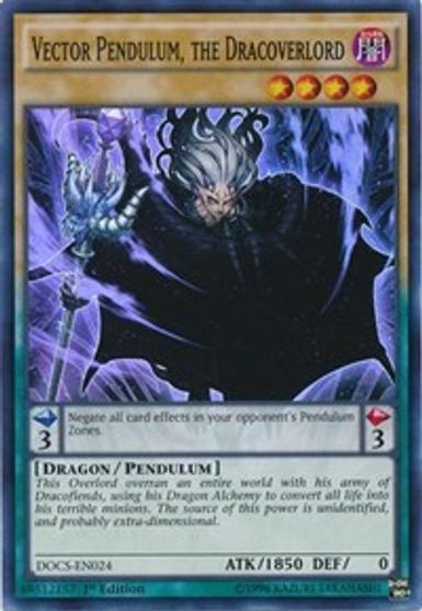 Vector Pendulum The Dracoverlord Dimension Of Chaos Yugioh Tcgplayer Com