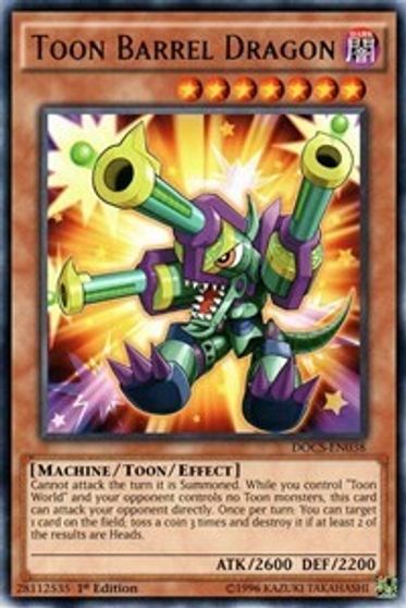 Toon Barrel Dragon Dimension Of Chaos Yugioh Tcgplayer Com