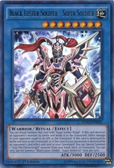 Black Luster Soldier Super Soldier Dimension Of Chaos Yugioh Tcgplayer Com