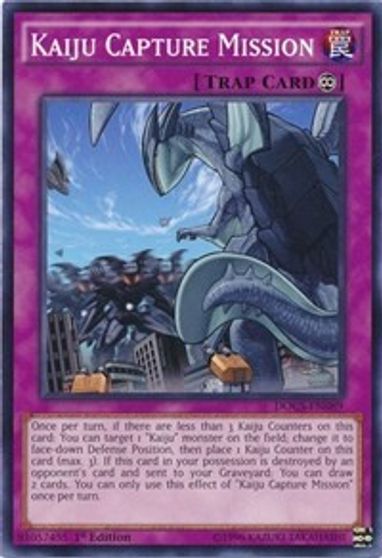 Kaiju Capture Mission Dimension Of Chaos Yugioh Tcgplayer Com