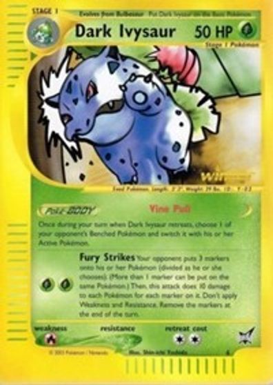 Dark Ivysaur [Winner] #6