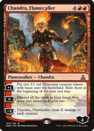 Chandra Flamecaller Oath of the Gatewatch 