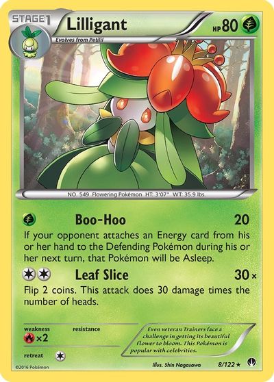 Pokémon TCG Lilligant BW Emerging Powers 14//98 Regular Uncommon