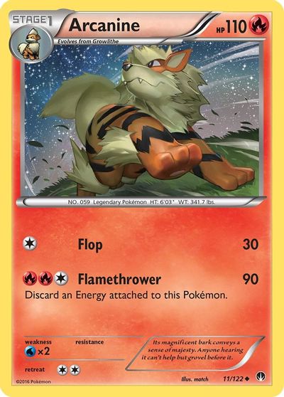 Arcanine [Reverse Holo] #11