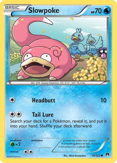 Slowpoke [Reverse Holo] #19