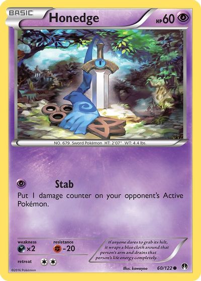 Honedge [Reverse Holo] #60