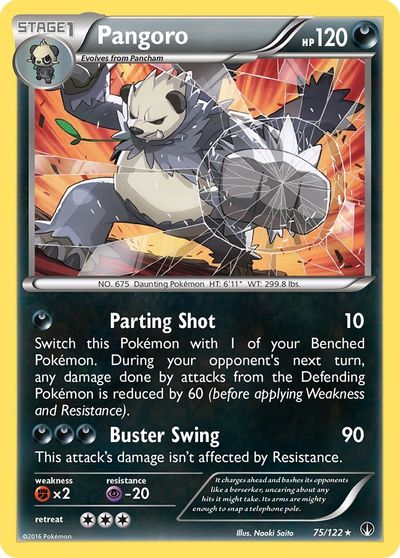 Pangoro [Reverse Holo] #75