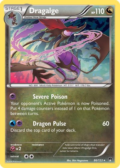 Dragalge [Reverse Holo] #86