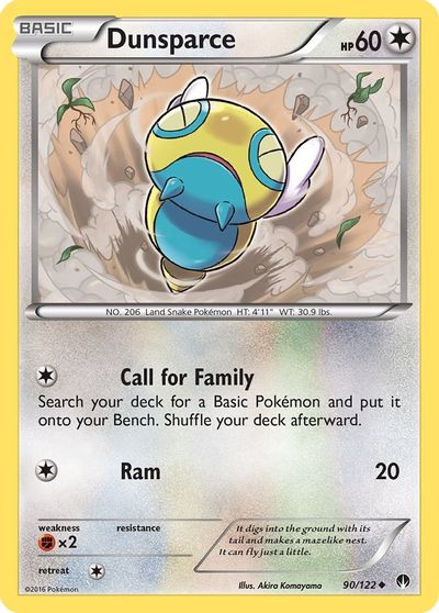 Dunsparce [Reverse Holo] #90