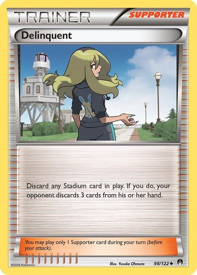 Delinquent [Reverse Holo] #98