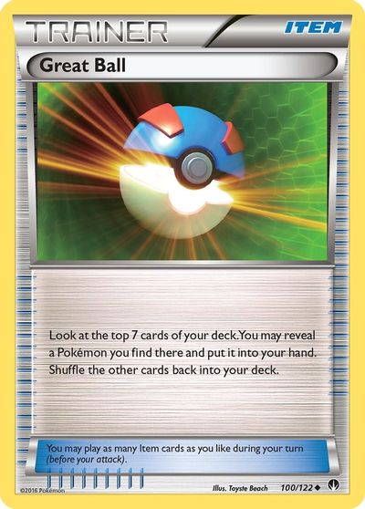 Great Ball [Reverse Holo] #100