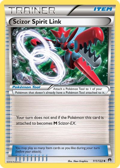 Scizor Spirit Link [Reverse Holo] #111