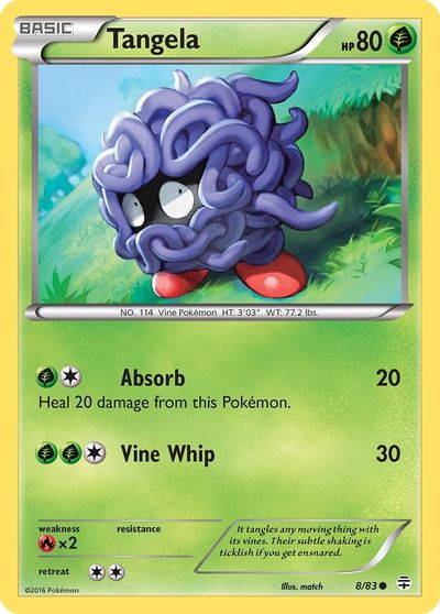 Tangela [Reverse Holo] #8