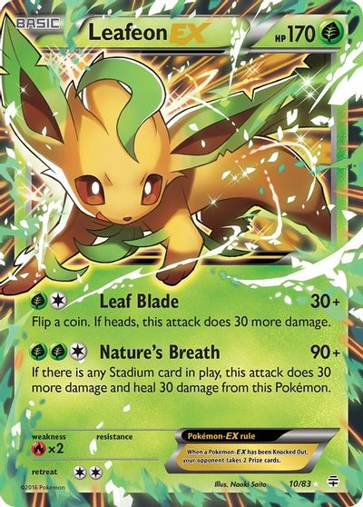 Leafeon EX #10