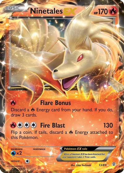 Ninetales EX #13